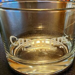 Carolans Irish Cream set of TWO Glasses